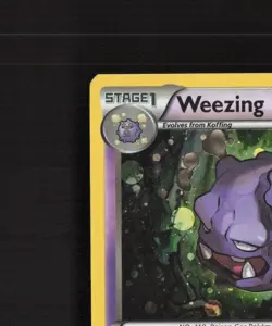 Weezing XY163 XY Black Star Promo Holo Pokemon Card LP - Image 3