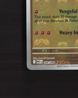 Gigalith 048/086 White Flare MASTER BALL Reverse Holo Pokemon Card NM - Image 5
