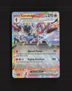 Ceruledge ex 036/191 Surging Sparks Ultra Rare Holo Pokemon Card LP+ - Image 1