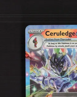 Ceruledge ex 036/191 Surging Sparks Ultra Rare Holo Pokemon Card LP+ - Image 3