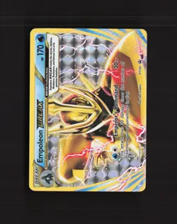 Empoleon BREAK XY134 XY Promos Full Art Black Star Promo Holo Pokemon Card LP - Image 1