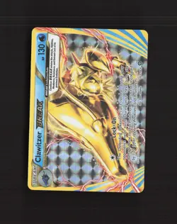 Clawitzer BREAK 35/114 Steam Siege Full Art Ultra Rare Holo Pokemon Card LP+ - Image 1