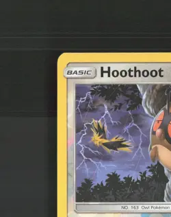Hoothoot 165/236 Unified Minds Reverse Holo Pokemon Card LP+ - Image 3