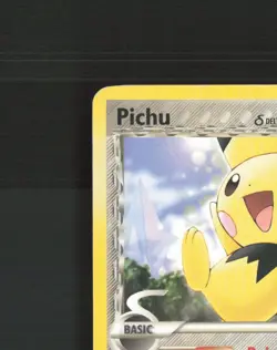 Pichu δ 76/110 EX Holon Phantoms Common Pokemon Card DMG - Image 3