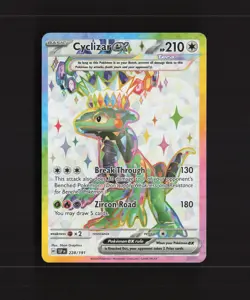 Cyclizar ex 228/191 Surging Sparks Full Art Ultra Rare Holo Pokemon Card NM - Image 1