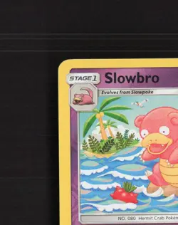Slowbro 49/145 Guardians Rising Reverse Holo Pokemon Card NM - Image 3