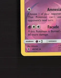 Slowbro 49/145 Guardians Rising Reverse Holo Pokemon Card NM - Image 5