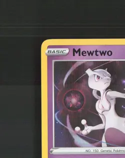 Mewtwo 059/159 Crown Zenith Holo Rare Pokemon Card NM - Image 3
