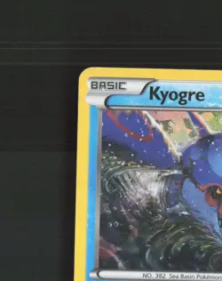 Kyogre 53/160 Primal Clash Cracked Ice Holo Rare Pokemon Card LP - Image 3