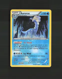 Aurorus 26/111 Furious Fists Cosmos Holo Rare Pokemon Card LP - Image 1