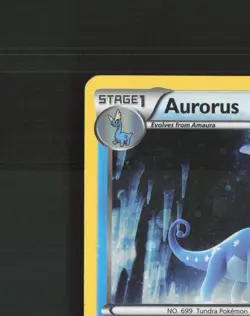 Aurorus 26/111 Furious Fists Cosmos Holo Rare Pokemon Card LP - Image 3