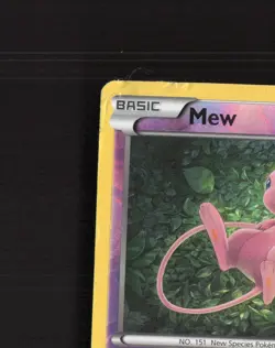 Mew 29/124 Fates Collide Reverse Holo Pokemon Card DMG - Image 3