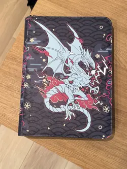 Mana Moon Diviner Dragons 9-Pocket Trading Card Binder - Good Condition - Image 1