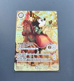 Disney Lorcana 💫 Minnie Mouse Sweetheart Princess Iconic Card Fabled 241/204 - Image 1