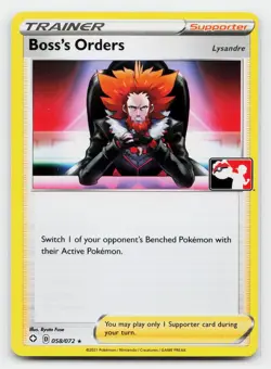 Boss's Orders 2022 Prize Pack Series Cards 058/072 - Image 1