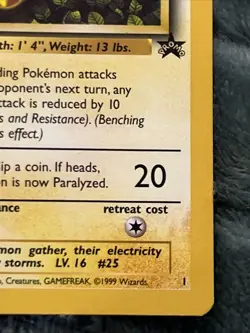Pokemon "Ivy" PIKACHU Card BLACK STAR PROMO Set #1 Wizard of the Coast League LP - Image 4