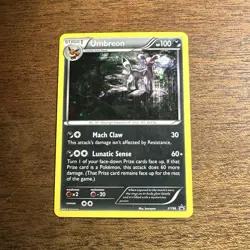 Pokemon TCG Umbreon Black Star Promo XY96 Cosmos Holo Promo Card MP - Image 1