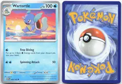 WARTORTLE 008/165 Pokemon Card 151 Near Mint - Image 3