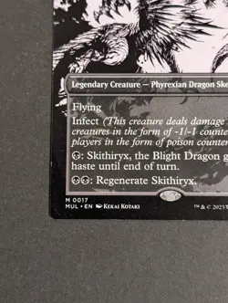 MTG Card - 1x Skithiryx the Blight Dragon - March of the Machines NM Showcase - Image 4