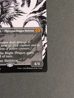 MTG Card - 1x Skithiryx the Blight Dragon - March of the Machines NM Showcase - Image 5