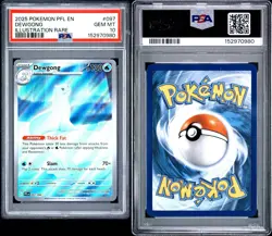2025 Pokemon Dewgong Illustration Rare #097 PSA 10 GEM MINT PFL EN - Image 3