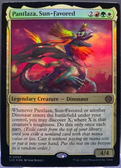 Pantlaza, Sun-Favored #4 Commander: The Lost Caverns of Ixalan Foil Mythic - Image 1