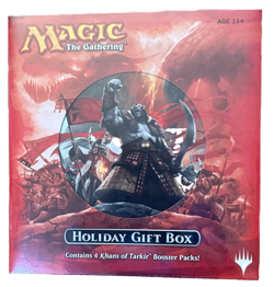 MTG Magic the Gathering KHANS OF TARKIR THE GIFT BOX FACTORY SEALED 4 BOOSTERS - Image 1