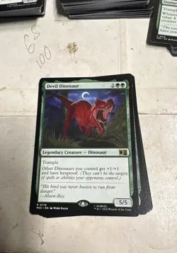 Devil Dinosaur Commander: Marvel Super Heroes Foil - Image 1