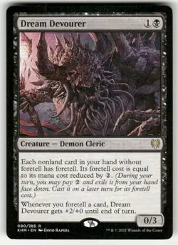 Dream Devourer 90 R Kaldheim NM Magic: The Gathering - Image 1