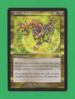 2000 Magic the Gathering - Aura Shards - Invasion MTG - Image 1
