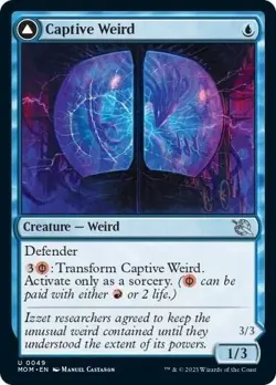 Captive Weird (Foil) NM - March of the Machine MTG - Image 1