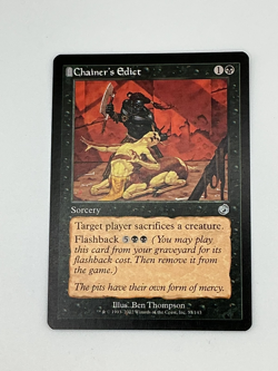 MTG Torment Chainer's Edict 57/143 NM Free Shipping! MJB - Image 1