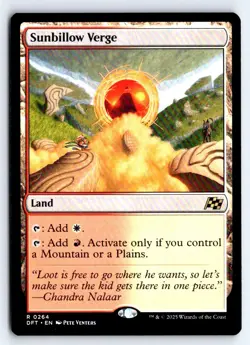 Sunbillow Verge 264 Rare Aetherdrift Magic: The Gathering NM - Image 1