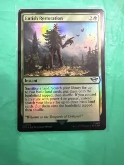 Entish Restoration - Lord of the Rings #163 Foil Uncommon - Mint, Pack Fresh MtG - Image 1