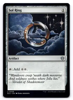 Sol Ring (0058) NM Commander: Lorwyn Eclipsed 58 MTG Regular Uncommon - Image 1