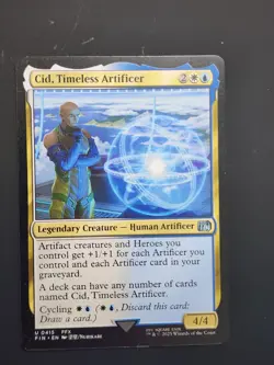 Mint/Near-Mint, English - 1 x MTG Cid, Timeless Artificer (0415) Final Fantasy - Image 1