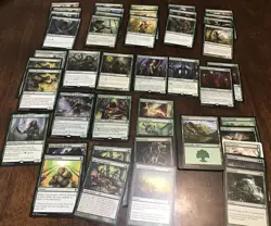 Elves Kindred Deck - MTG Magic the Gathering - Green Typal Elf theme deck - Image 1