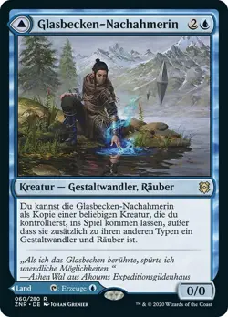 Glasbecken-Nachahmerin / Glasspool Mimic - ZENDIKAR RISING - deutsch (nm +) - Image 1