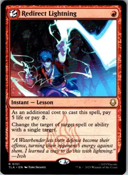Avatar: The Last Airbender Redirect Lightning #151 Rare -Magic_the_gathering - Image 1