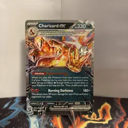 NM+ Charizard ex 196 Holo Black Star Promo, SVP- Pokemon TCG - Image 1