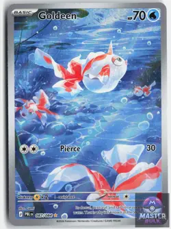 Goldeen 087/084 Illustration Rare Pitch Black Pokemon Holo Near Mint - Image 1
