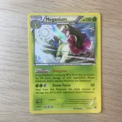 Meganium 3/122 Rare Cosmos Holo BREAKpoint Pokemon NM - Image 1