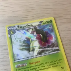 Meganium 3/122 Rare Cosmos Holo BREAKpoint Pokemon NM - Image 2