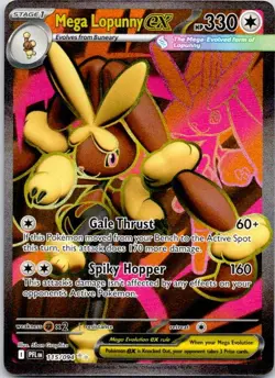 Mega Lopunny ex 115/094 Phantasmal Flames Ultra Rare Pokemon Near Mint - Image 1