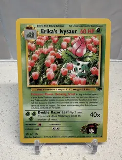 Pokemon Erika's Ivysaur 41/132 Gym Challenge NM - Image 1