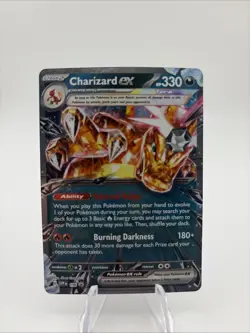 Charizard ex -196 Holo Promo Scarlet & Violet Promo Pokemon Near Mint - Image 1