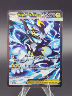 Pokemon TCG Mega Zeraora ex - 114/084 Pitch Black SIR - Image 1