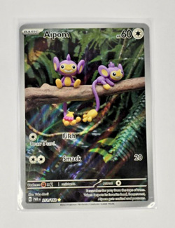 Pokemon TCG Aipom - 211/182 - SV04: Paradox Rift (PAR) - Image 2