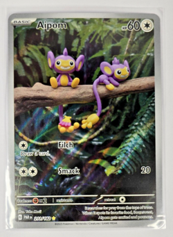 Pokemon TCG Aipom - 211/182 - SV04: Paradox Rift (PAR) - Image 3