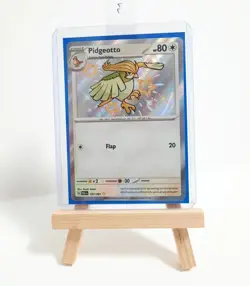 Pokemon Pidgeotto 197 Near Mint Shiny Rare Paldean Fates EN - Image 1
